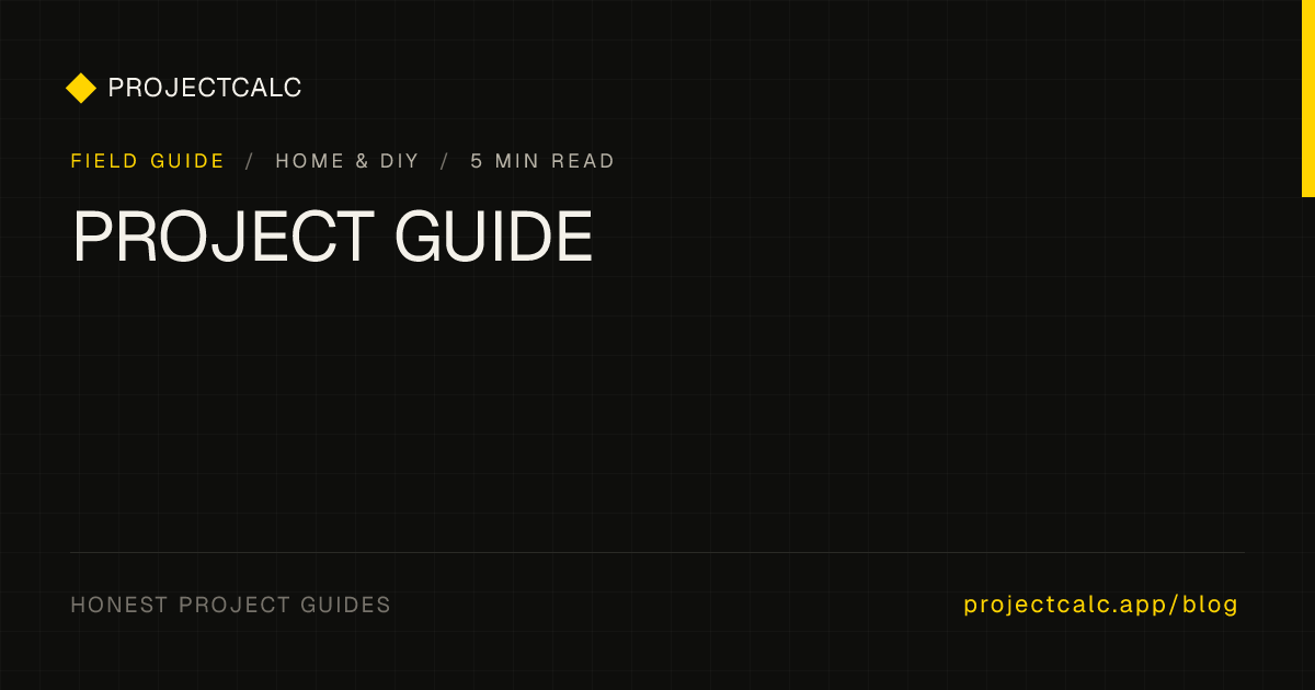 Water Meter Sizing — How to Pick the Right Meter Size | ProjectCalc